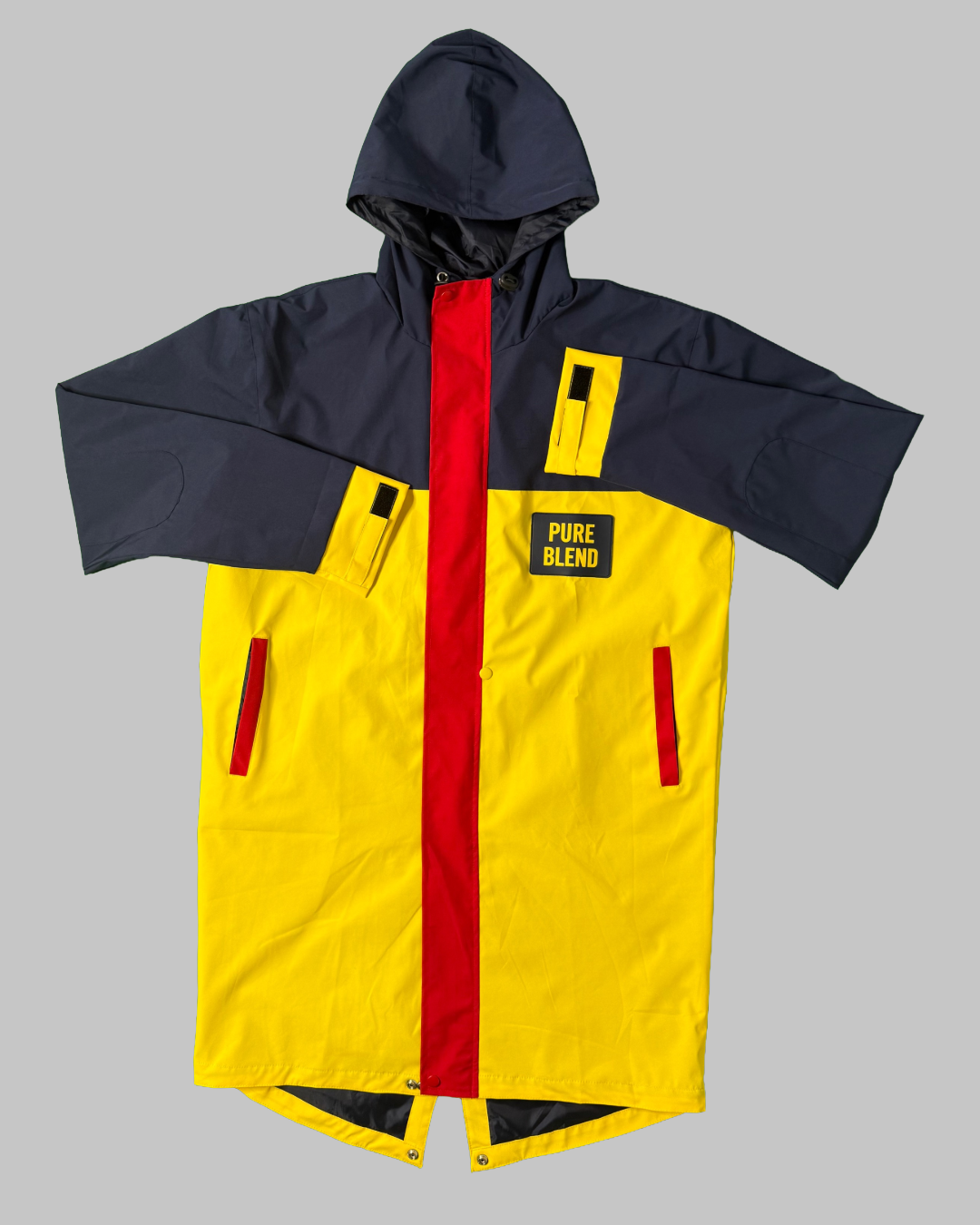 Fishtail Jacket – navy&yellow